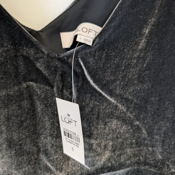 Black Velvet LOFT Tank Top (Size S) - Picture 4 of 4